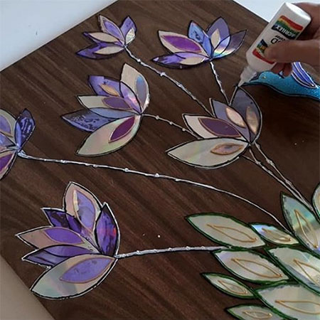 CD Mosaic Art