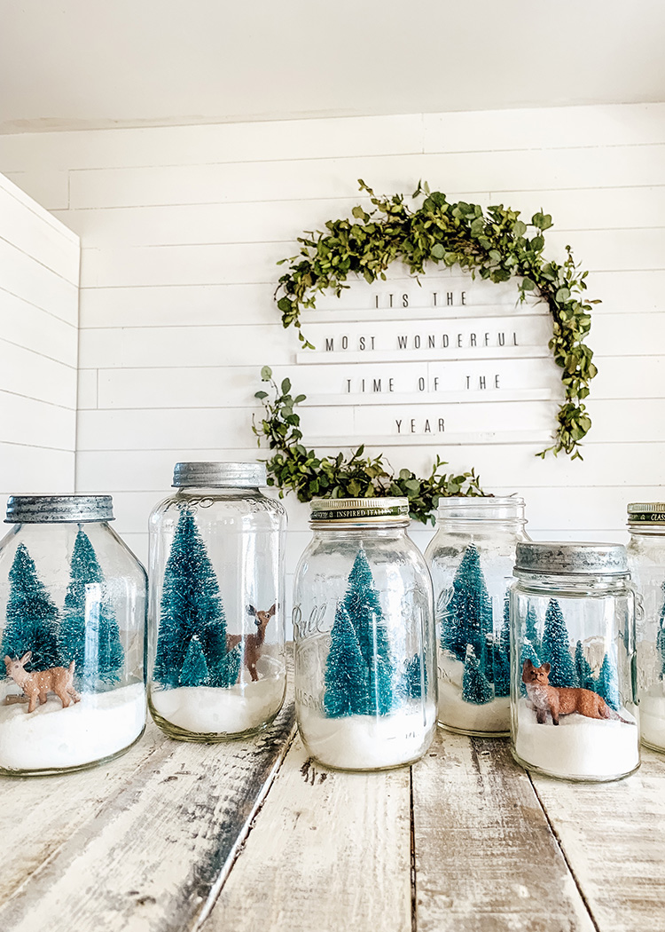 Jar Snow Globe